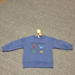 Samansa Mos2 恐竜プリント トレーナー 100cm
