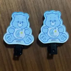 ケアベア　ベッドタイムベア　前髪クリップ