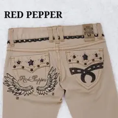 REDPEPPER レッドペッパー 翼 羽 ベージュ ストレッチ