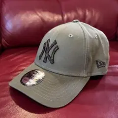 New Era ニューエラ キャップ NYヤンキース カーキ×迷彩 帽子 野球帽