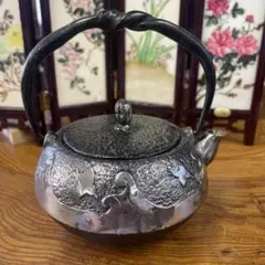 砂鉄急須,南部鉄瓶,照光堂