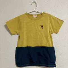sense of wonder ビッグポケットTシャツ カラシ 120 新品