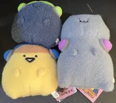 お文具といっしょ ヘッドフォンぬいぐるみ 3点セット