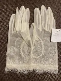 【美品】ブライダル専用 Cherieのショートグローブ