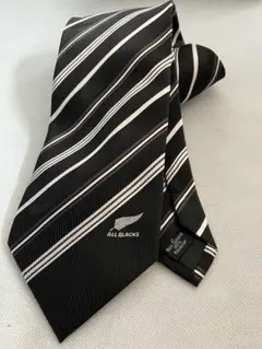 All Blacks　オールブラックス　ネクタイ　ラグビー