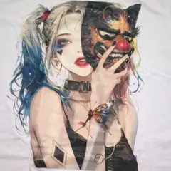 訳あり ハーレークイン カジュアル Tシャツ ホワイト