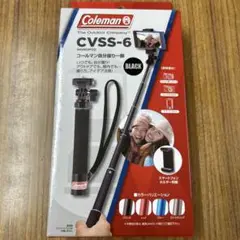 Velbon&Coleman スマホ自撮り棒 CVSS-6 BLACK 6