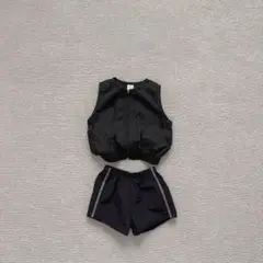 bella bambina ベスト　ハーフパンツ　セット