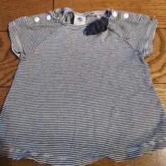 PETIT BATEAU ストライプ Tシャツ 18m