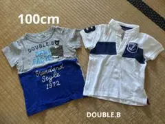 DOUBLE B Tシャツとポロシャツセット 100cm~