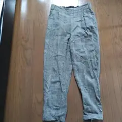 earth music&ecology チェック柄パンツ M