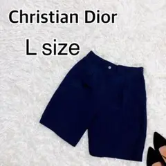 クリスチャンディオール ショートパンツ ネイビー S-333