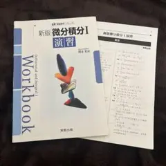 新版 微分積分I 演習 Workbook 解答付き