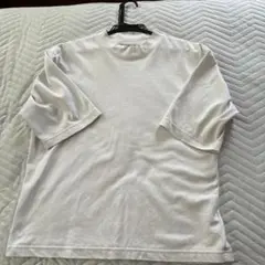 【UNIQLO U】エアリズム Tシャツ　Lサイズ　白T