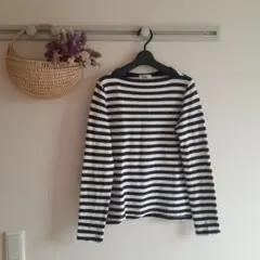 hyke ハイク ボーダー 長袖Tシャツ