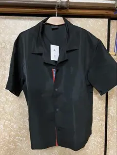 ジョーダン×トロフィールーム　半袖シャツ 黒
