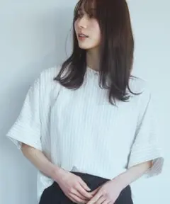【2024SS/完売品】THE SHOP TK ボイルドルマンブラウス L