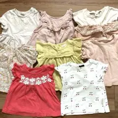petit main 80サイズ Tシャツ８枚セット