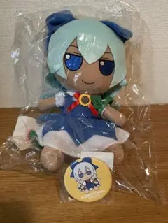 東方ぬいぐるみシリーズ43 日焼け チルノ ふもふもちるの 東方project 東方Project ぬいぐるみシリーズ 【日焼けしたチルノ】 ふもふ