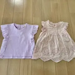 ●プティマイン●ベビー90●petitmain●Tシャツ●ワンピース