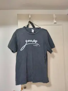 SHANTII黒色ー Tシャツ yours Sロゴ