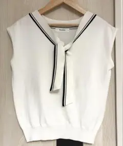 Mystrada フレンチボウタイニット