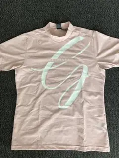 DESCENTE GOLF モックネックシャツ Lサイズ ピンク 着用一回のみ