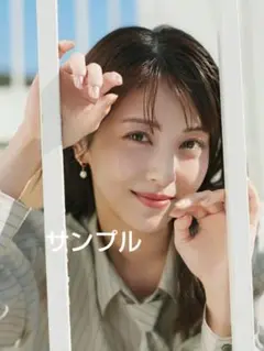 美女、可愛いA4写真、ポスター…E