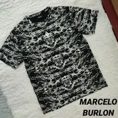 MARCELO BURLON size L 相当 Tシャツ 総柄