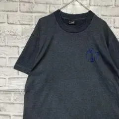 USA製90sヴィンテージTシャツ！シングルステッチ　グレー半袖古着　L724