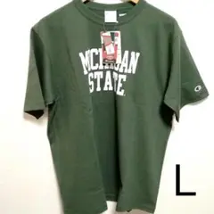 チャンピオン　Ｌ　Tシャツ　T1011　緑
