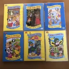 DWE Zippyとその友達 DVDセット 6枚