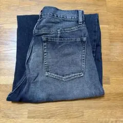 バレルレッグジーンズ ブラック