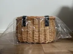 新品　未開封　ダイカイ♡DAIKAI かごバッグ 柳　バスケット 巾着 WH