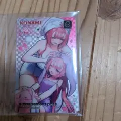 メタリック e-amusement pass ミツモトダイア&ココア お風呂上り