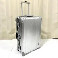 美品 リモワ 63L シルバーインテグラル スーツケース 2輪