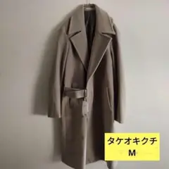 TAKEO KIKUCHI タケオキクチ チェスターコート M ライトベージュ