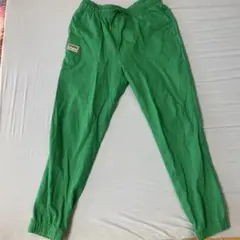 ZUMBA緑色スウェットパンツS