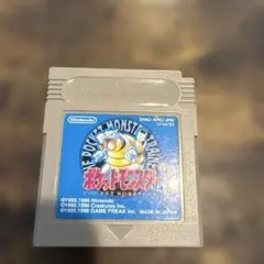 ポケットモンスター 青　ゲームボーイソフト　青