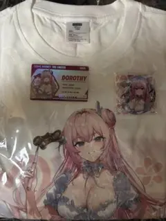 NIKKE コミケ c106 Tシャツ 缶バッジ　特典カードロシー 会場限定
