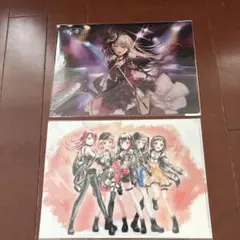 バンドリ！ ガールズバンドパーティ！ クリアファイル 2枚
