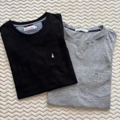 ハッシュパピー　メンズTシャツ　2枚セット