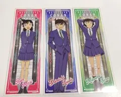 名探偵コナン ロングステッカー 毛利蘭 工藤新一 世良真純