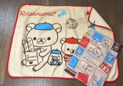 リラックマ×ジョーシンコラボ　ブランケットと収納袋セット