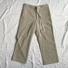 オーラリー ウールイージーパンツ