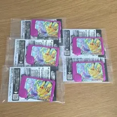 ポケモンフレンダ スペシャルタッグわざピック ピカチュウ&ミュウツー　５点セット