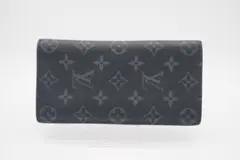 LOUIS VUITTON 二つ折り長財布 ポルトフォイユ ブラザ エクリプス