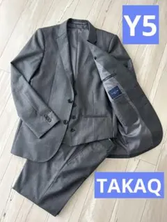 タカキュー スリーピース セットアップ グレー Y5