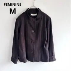 4219東京ブラウス【極美品】ハイネックジャケット　昭和レトロ　マダム　お洒落