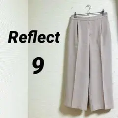 【リフレクト】 ボトムス パンツ 9号 ウエストゴム 上品 オフィスコーデ M
